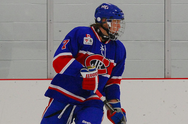 Jakob Chychrun from the Toronto Jr. Canadiens